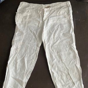 Women Juicy Couture Drawstring Linen Pants